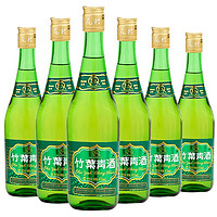 竹叶青 酒 38%vol 清香型白酒 475ml*6瓶 整箱装