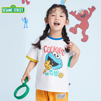 SESAME STREET 儿童短袖t恤 3件