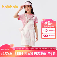 balabala/巴拉巴拉 时尚 女童背带裤
