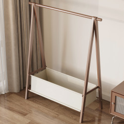 yongjue永爵衣架落地家用卧室挂衣架网红轻奢简易凉衣架置物架收纳衣