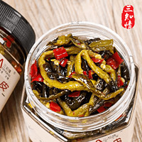 三知情 剁椒黄瓜皮特产咸菜农家腌制酱菜下饭菜泡菜榨菜开胃酱黄瓜