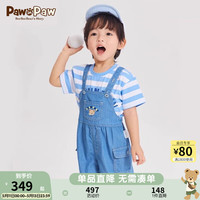  Paw in Paw 时尚可爱 儿童牛仔背带裤