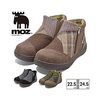 MOZ 日本直郵MOZ Boots 女式 9902207 Moz 2023 秋冬短靴 防寒