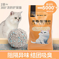 huaxu 华畜 膨润土猫砂活性炭结团低粉尘成猫幼猫20斤低尘十公斤大包装10kg 2袋共20kg