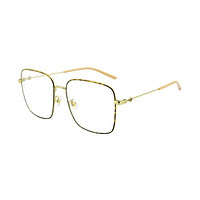 GUCCI 古驰 倪妮同款眼镜架女士时尚大方框眼镜可配近视镜片GG0445O