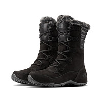 北面 女靴雪地靴防滑保暖棉靴NF0A32Y7 BLACK/BEL GREY 10