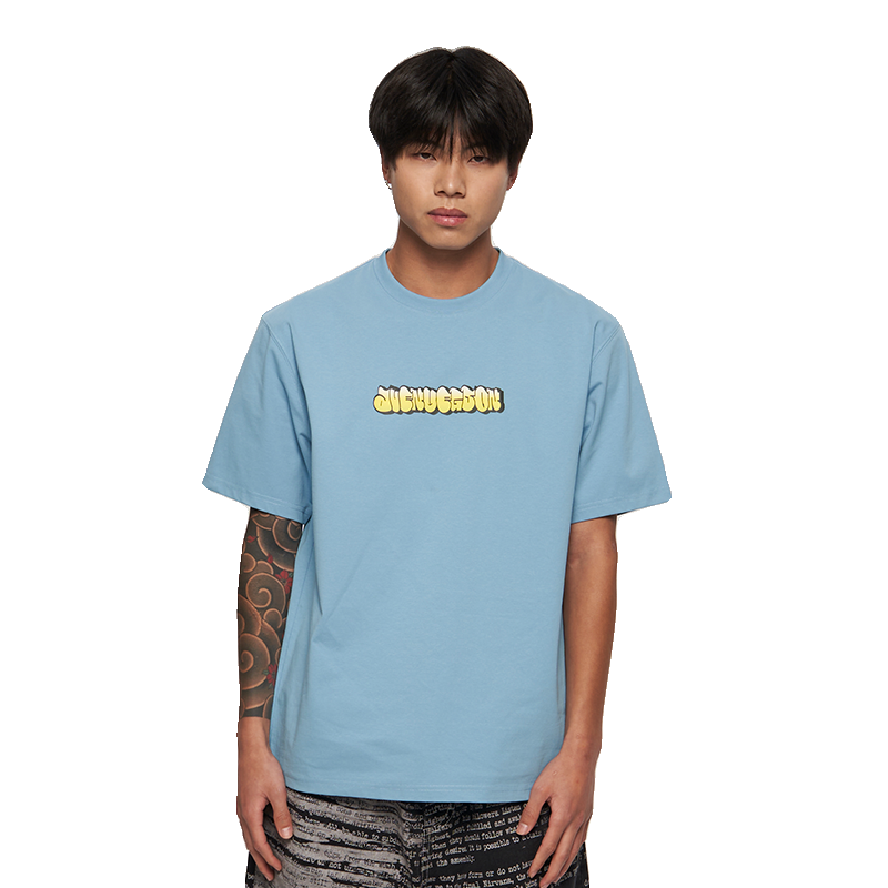 AVENUE & SON 大道之子 男女款圆领短袖T恤 AS24SSTEE1101