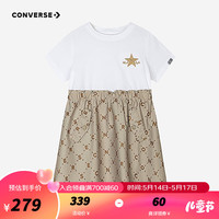 匡威儿童童装连衣裙CNVG-DR-F792 纯白色 110/56