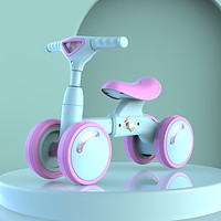 Disney 迪士尼 儿童平衡车1-3岁无脚踏幼儿滑行车四轮包包滑学步车