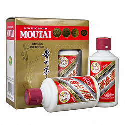 MOUTAI 茅台 贵州茅台53度飞天小酒版53度50ml*2瓶 酱香型