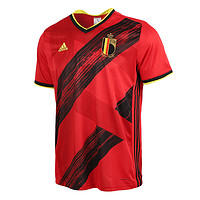 adidas 阿迪达斯 短袖男装夏季欧洲杯比利时足球训练T恤衫运动服EJ8546