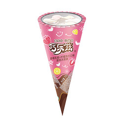 巧乐兹 伊利巧乐兹（草莓乳酪+柠檬苏打）口味脆筒冰淇淋70g