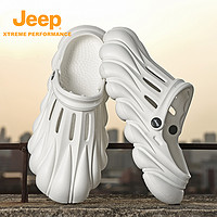 Jeep 吉普 夏季戶外休閑防滑透氣拖鞋溯溪游泳旅行方便攜帶男涼鞋