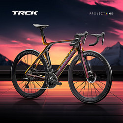 TREK 崔克 公路车 MADONE SLR 9 P ONE 碳纤维无线电变竞赛级气动公路自行车 闪耀斧石金色/黑色 56CM