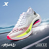 XTEP 特步 跑鞋 979119110029 新白色/荧光魅红