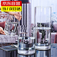 SMVP 透明玻璃 摆件大花瓶直筒款