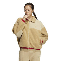 adidas ORIGINALS 女子PF SHERPA W保暖舒适梭织外套开衫