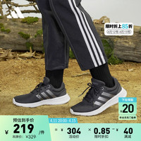 adidas LITE RACER休闲实用舒适跑步鞋女阿迪达斯轻运动 黑色 40