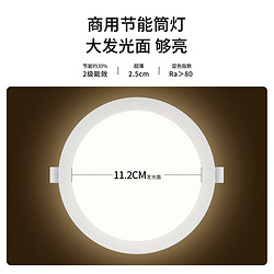 NVC Lighting 雷士照明 雷士（NVC）LED筒燈嵌入式天花燈12瓦