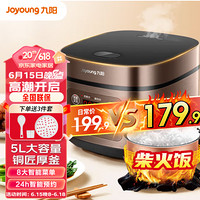 Joyoung 九陽 電飯煲5L電飯鍋銅匠厚釜內膽電飯鍋