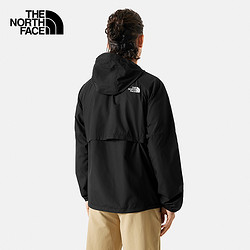 THE NORTH FACE 北面 皮膚衣男戶外防風夾克風衣春81PO 棕色/QK7 L