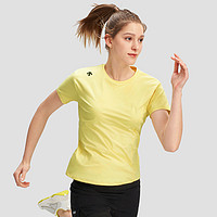 DESCENTE 迪桑特 跑步运动女士透气短袖T恤新款夏