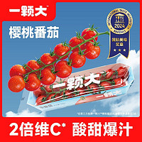 一顆大 串收櫻桃番茄新鮮自然熟小西紅柿非圣女果198g*4盒*2