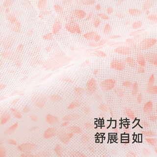 YeeHoO英氏儿童居家服裤子女童短裤夏季透气睡裤2024新款 粉花影集