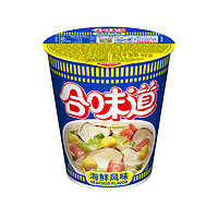 88VIP：NISSIN 日清食品 日清方便面合味道海鲜风味代餐零食夜宵泡面76g×1杯