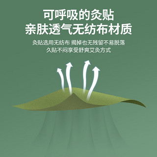 北京同仁堂艾草颈椎贴 肩颈肩周关节艾草舒缓贴艾叶贴颈椎部位型艾灸贴12贴/盒