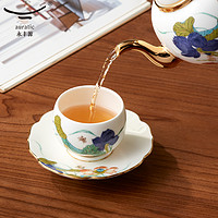 永丰源 幸福和鸣6头中式茶具咖啡具陶瓷茶杯套装
