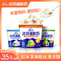 塘日塔格 冰淇淋酸奶 哈密瓜+香草味 140g*6盒