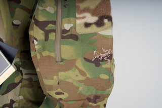 始祖鸟（ARC’TERYX）始祖鸟LEAF Alpha Jacket Gen2.1 MultiCam 迷彩冲锋衣 6420 Multicam XS