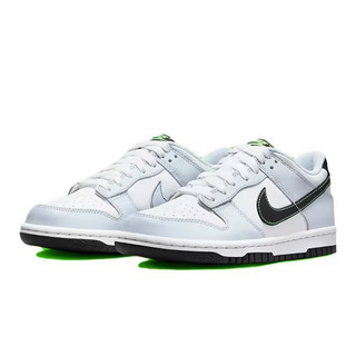 NIKE 耐克 Dunk Low 白绿紫色复古低帮运动休闲板鞋 FB9109-107