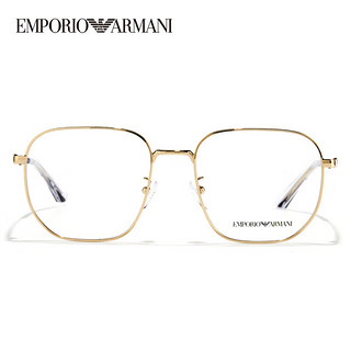 Emporio Armani阿玛尼眼镜ARMAN金属全框轻商务时尚轻材质可配近视度数1159 3002黑金色