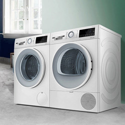 BOSCH 博世 洗烘套裝10+10KG云朵白 WGA152000W+WQE252U0AW