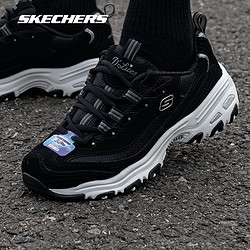 SKECHERS 斯凯奇 官网熊猫鞋女鞋十周年官方旗舰经典黑白老爹鞋女鞋子运动鞋