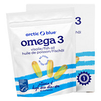 arctic blue 荷兰ArcticBlue澜爱宝天然高纯度omega3深海鱼油胶囊DHA成人30粒