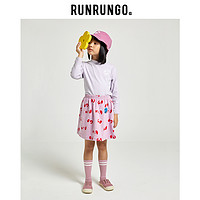 Runrungo 跑跑 宝宝徳绒半高领加厚内搭打底衫男女儿童冬装上衣T恤