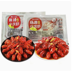 朝气鲜食 麻辣蒜蓉口味小龙虾 750g/盒*3盒