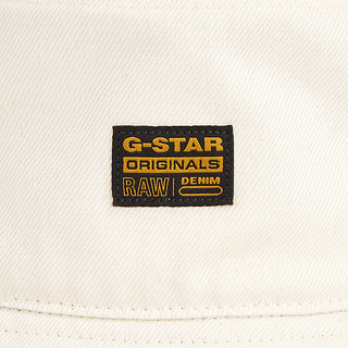 G-STAR RAW2024夏季Originals男女同款宽边百搭帅气有型渔夫帽D24320 亚麻色 M周长58厘米