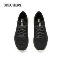 Skechers斯凯奇男鞋春季网面舒适缓震一脚蹬经典健步鞋休闲鞋