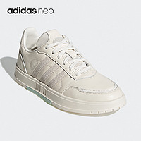 adidas 阿迪达斯 官方正品 neo 男女复古低帮运动休闲板鞋 FW2900