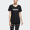 adidas 阿迪达斯 女装夏季舒适透气跑步健身休闲运动短袖T恤 FM6154 A/M码