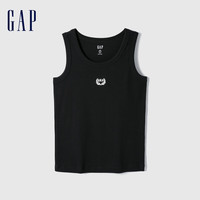 Gap 盖璞 女士罗纹弹力圆领背心舒适修身无袖背心 429372