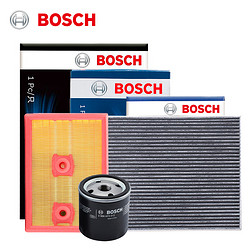 BOSCH 博世 三滤套装空调滤芯+空气滤芯+机油滤芯(适用宝来/迈腾/速腾/高7/奥迪A3/帕萨特/朗逸/明锐/途观L)