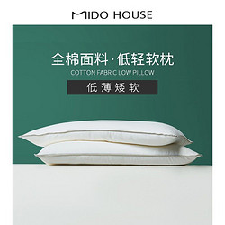 MIDO HOUSE 銘都家居 藍邊超低枕