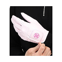 GFORE 韩国直邮G/Fore高尔夫手套粉色羊皮柔软舒适透气简约G4MC0G57