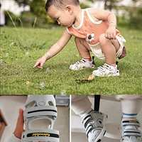 Ginoble 基诺浦 学步鞋 夏季凉鞋2023年新款1-5岁儿童机能鞋男女软底小童鞋GY1315