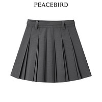 PEACEBIRD 太平鸟 女装2024年夏季新款气质百褶短裙A1GEE2318